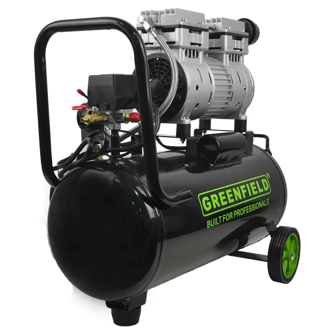 Greenfield GAC30-D 1 HP Oil-Less Air Compressor with Direct Heat Sink 30L Cap 750W