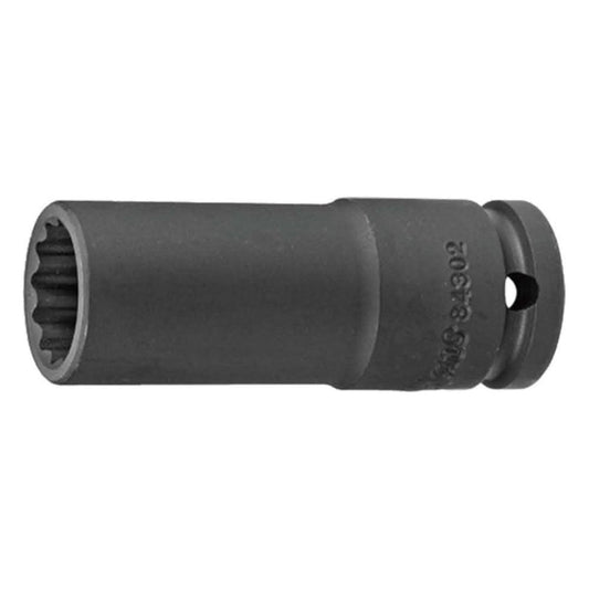 Hans 84302M 1/2" Drive Deep Impact Socket Wrench 12pts [Loose] - KHM Megatools Corp.