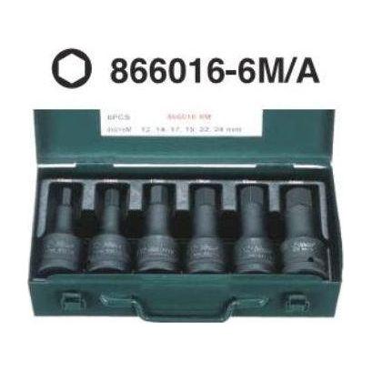 Hans 866016 3/4" Drive Impact Hex Bit Socket Wrench Set | Hans by KHM Megatools Corp. Main image