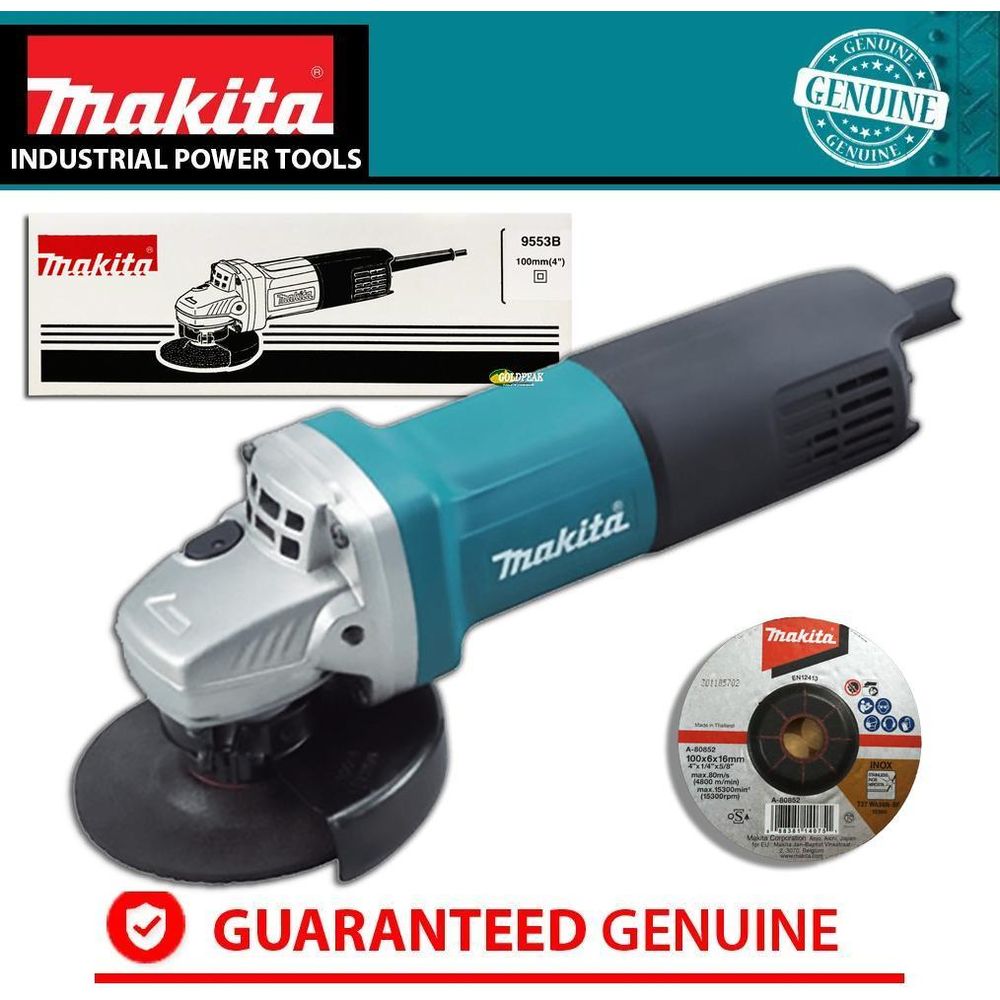 Makita 9553B Angle Grinder 4" - Goldpeak Tools PH Makita