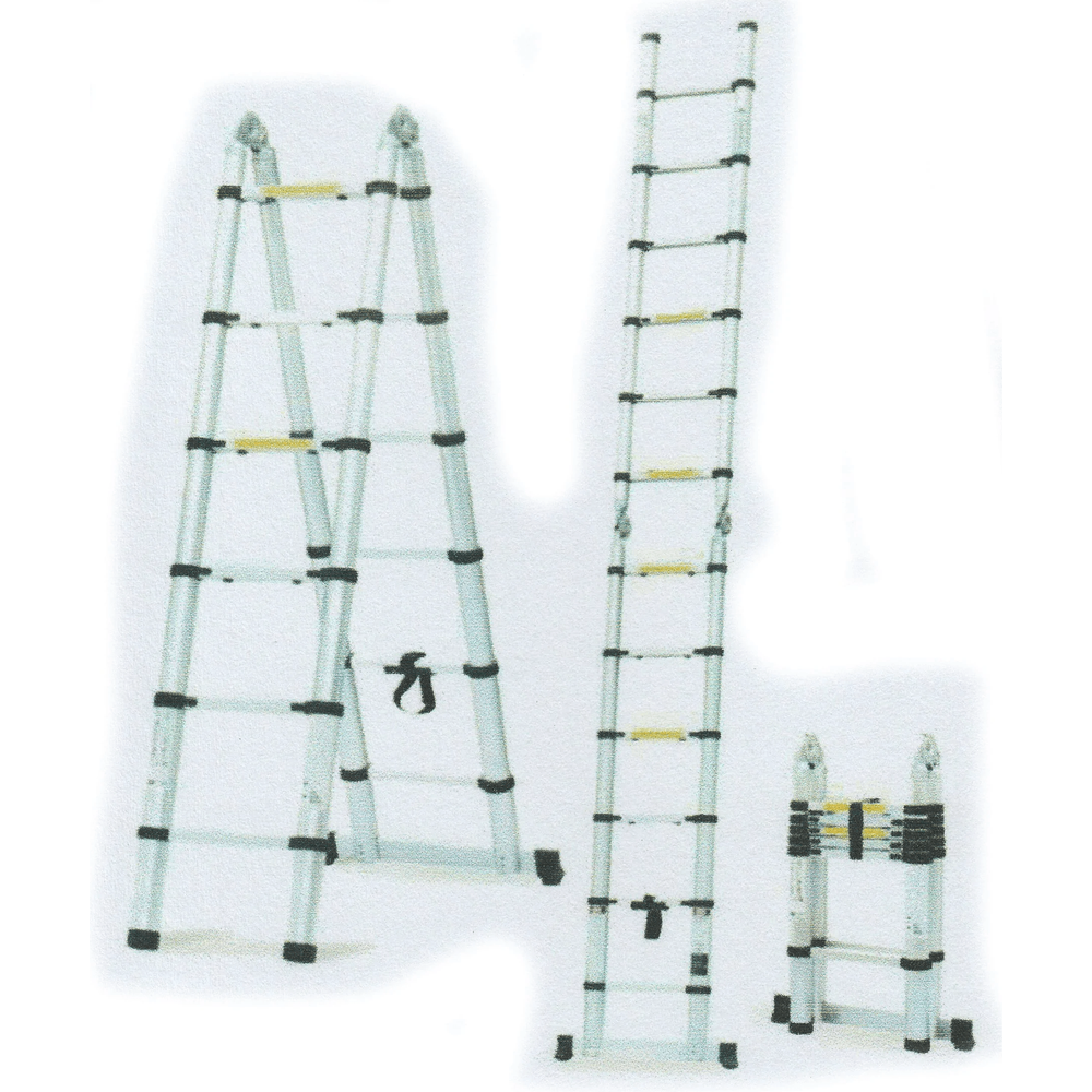Homecare HT-206 Telescopic A-Shaped Ladder