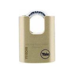 Yale Classic Outdoor Solid Brass Padlock (Shrouded Shoulder) | Yale by KHM Megatools Corp. Main image