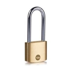Yale Classic Outdoor Solid Brass Padlock (Long Shackle) | Yale by KHM Megatools Corp.