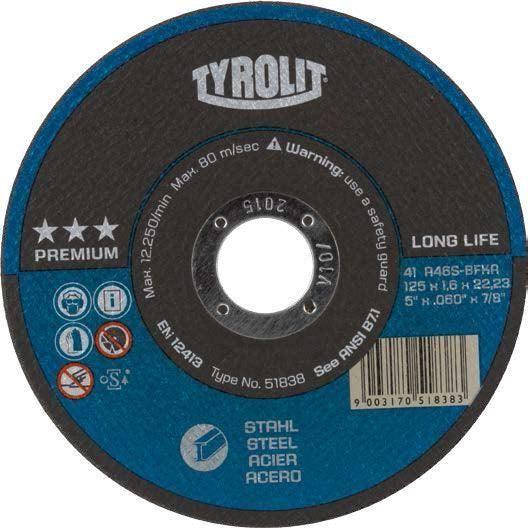 Tyrolit Straight Cut Off Wheel [Premium] | Tyrolit by KHM Megatools Corp. Main image