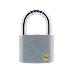Yale Outdoor High Security Solid Brass Padlock [Silver Body] | Yale by KHM Megatools Corp.