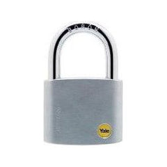 Yale Outdoor High Security Solid Brass Padlock [Silver Body] | Yale by KHM Megatools Corp.