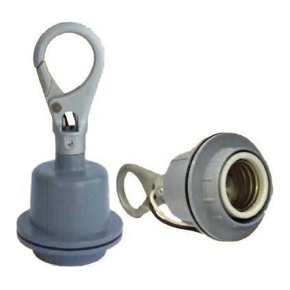 Omni E40-608H E40 Heavy Duty Lamp Holder with Hook 6A 250V | Omni by KHM Megatools Corp.