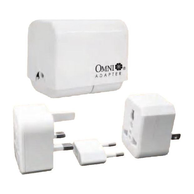 Omni WUA-004-PK Nano Universal Travel Adapter | Omni by KHM Megatools Corp.