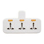 Omni WUA-032-PK Multiple Socket Extension Adapter with Individual Switch 3-Gang 10A 250V | Omni by KHM Megatools Corp.