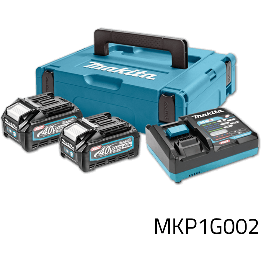Makita MKP1G002 (191J97-1) 40V Power Source Kit / Battery & Charger Set XGT (4.0Ah)