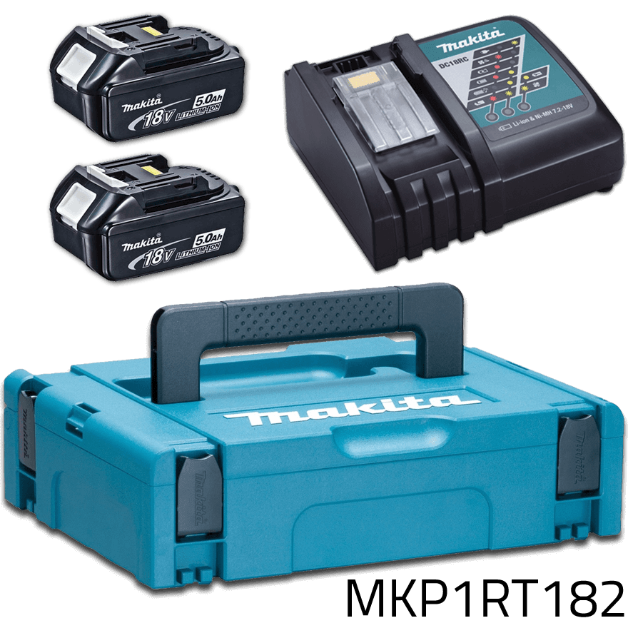 Makita MKP1RT182 (197624-2) 18V Power Source Kit / Battery & Charger Set LXT (5.0Ah)