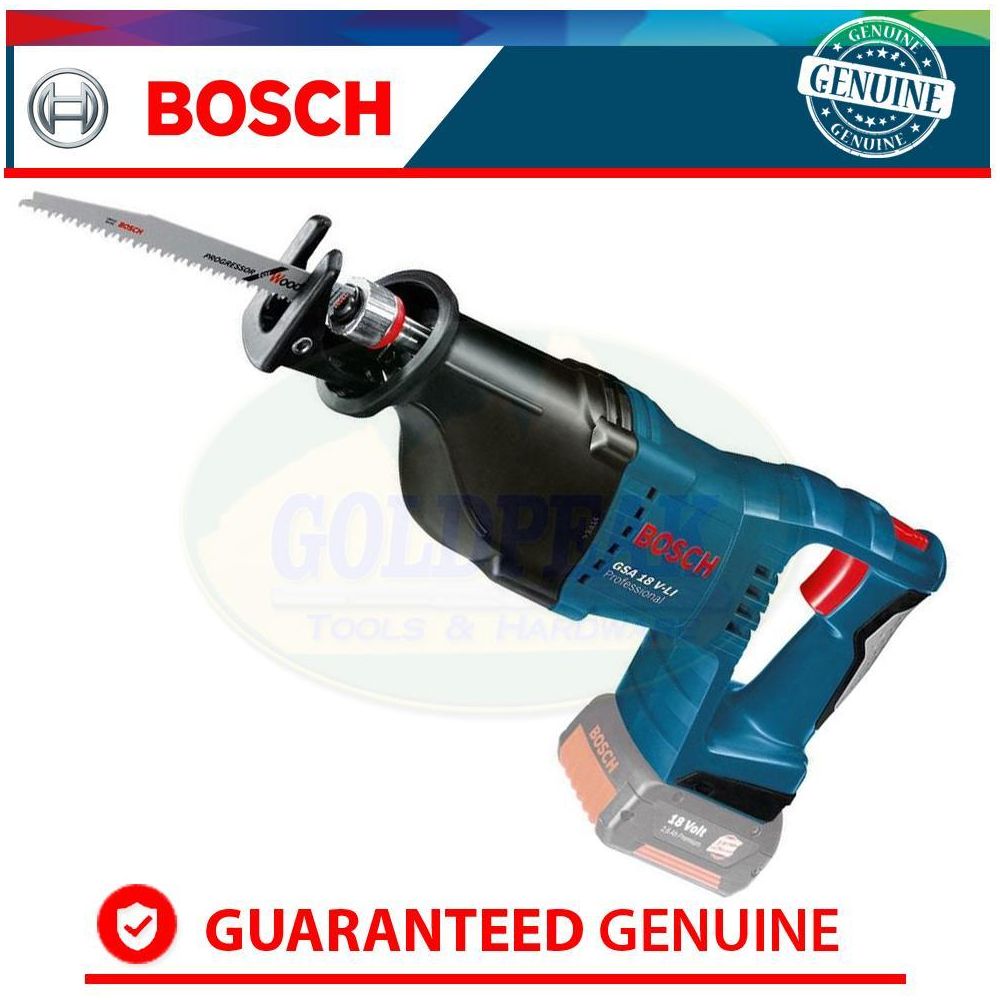 Bosch GSA 18 V Li SOLO Cordless Reciprocating Saw (Bare Tool) - Goldpeak Tools PH Bosch