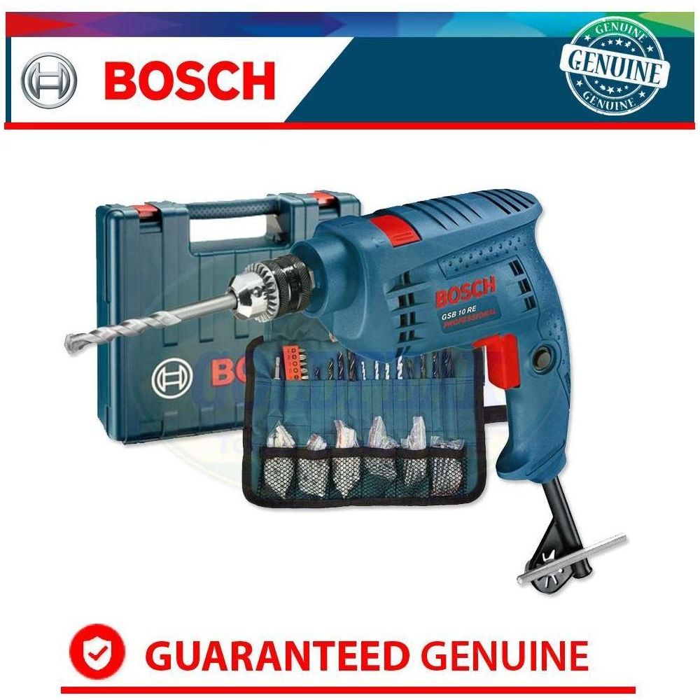 Bosch GSB 10 RE Impact Drill 100 pcs Accessories