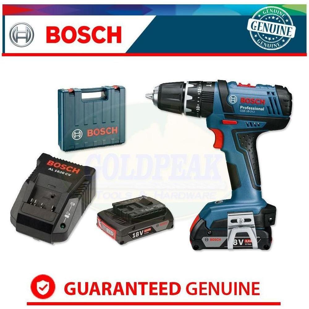 Bosch GSB 18-2 -Li Cordless Impact Drill - Driver [Kit] (18V) Secondary image