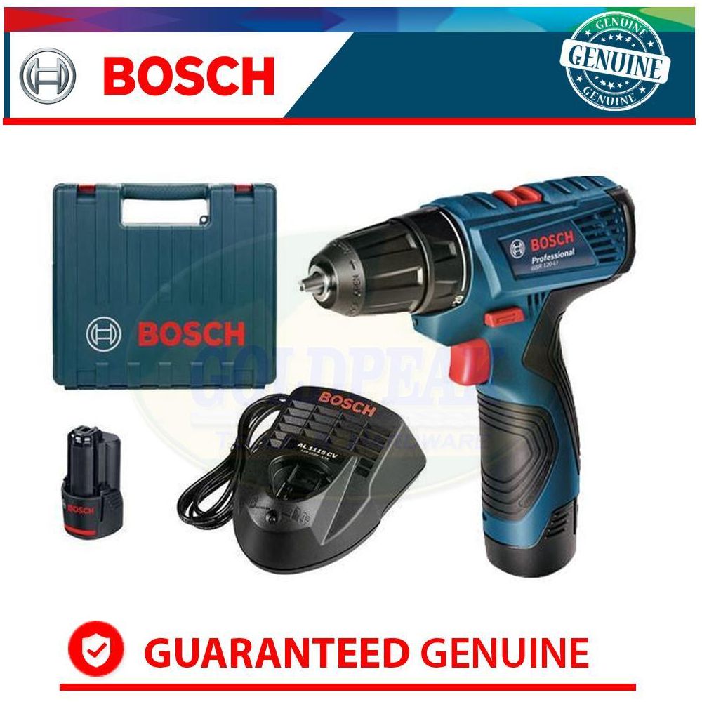 Bosch GSR 120-Li Cordless Drill - Driver [Contractor's Choice] - Goldpeak Tools PH Bosch