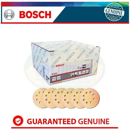 Bosch Velcro Sanding Disc 5" Pre-Holed (8 Holes) - Goldpeak Tools PH Bosch