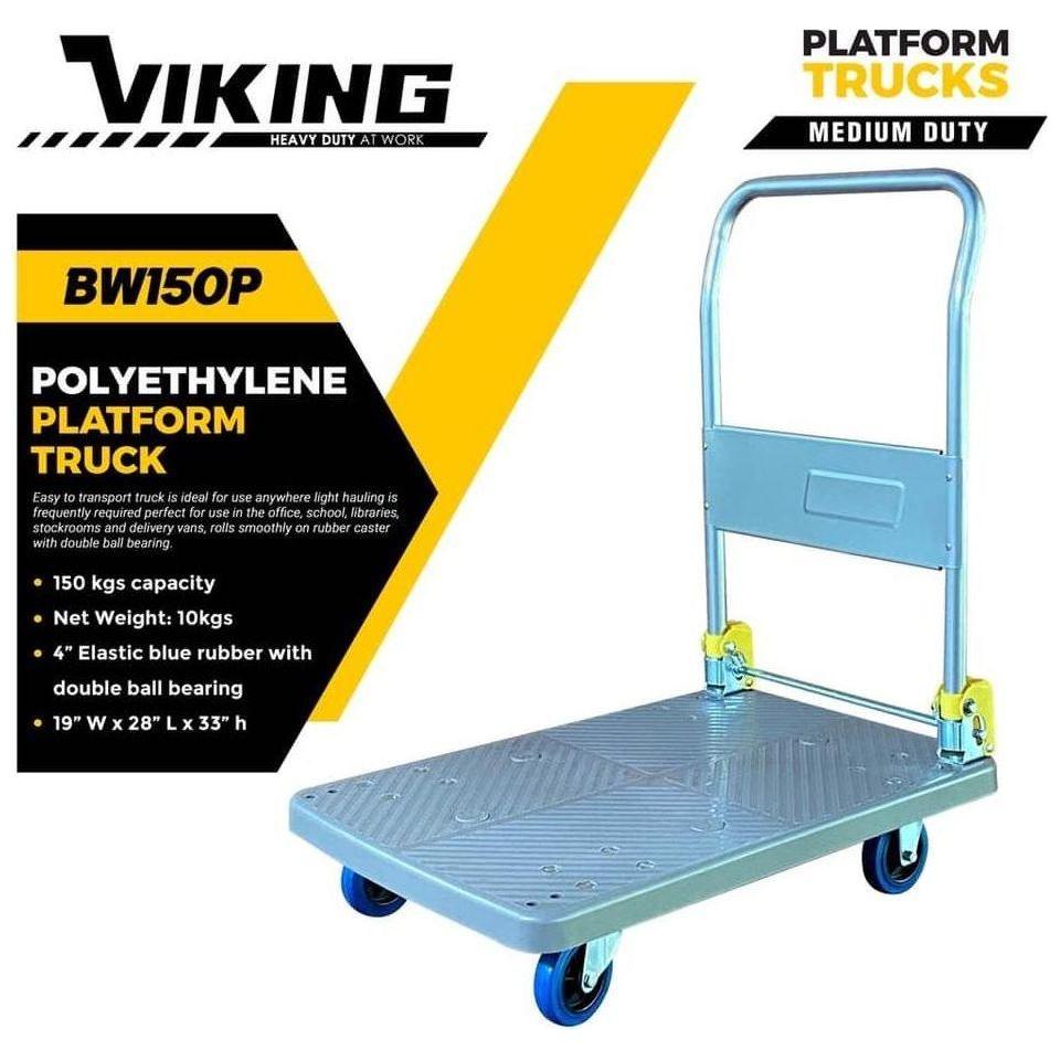 Viking BW 150P Polyethylene Platform Trolley / Truck (150kgs) - KHM Megatools Corp. Main image