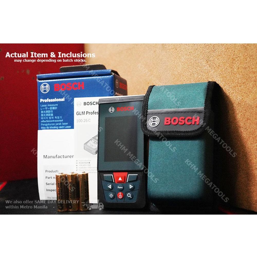 Bosch GLM 100-25 C Laser Rangefinder / Distance Measurer with Camera (100 meters)