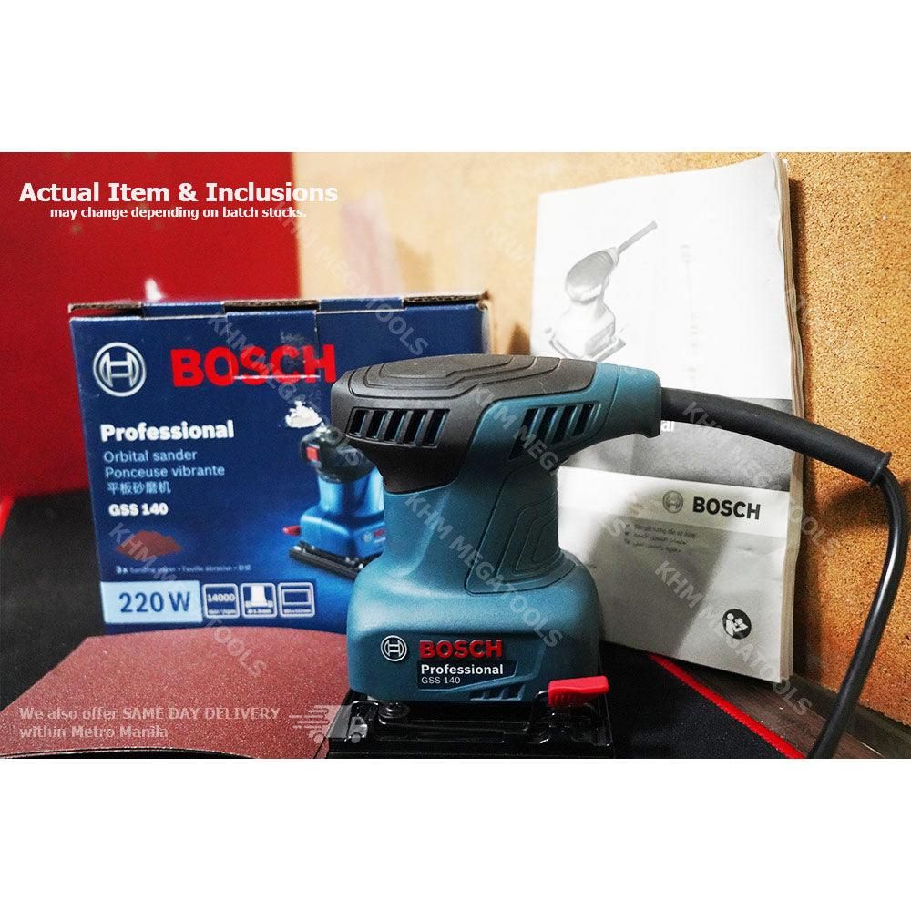 Bosch GSS 140 Finishing Sander 101x1112mm 220W [Contractor's Choice] - KHM Megatools Corp.