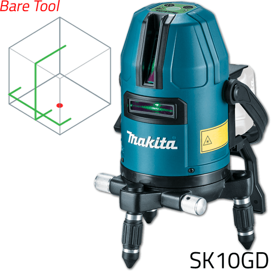 Makita SK10GD 12V Cordless Line Laser Level CXT (Green Laser) [Bare] | Makita by KHM Megatools Corp. 879