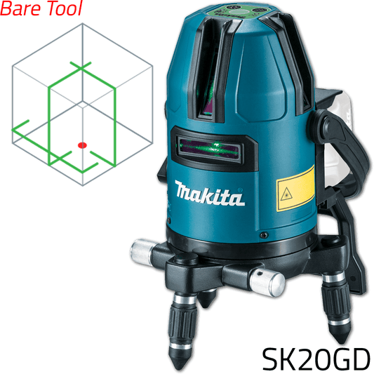 Makita SK20GD 12V Cordless Line Laser Level CXT (Green Laser) [Bare] | Makita by KHM Megatools Corp. 879