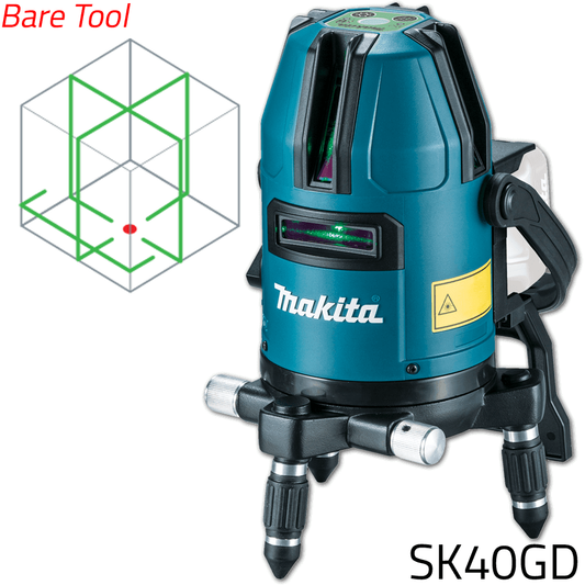 Makita SK40GD Cordless Line Laser Level (Green) 12V CXT [Bare] - KHM Megatools Corp. 884