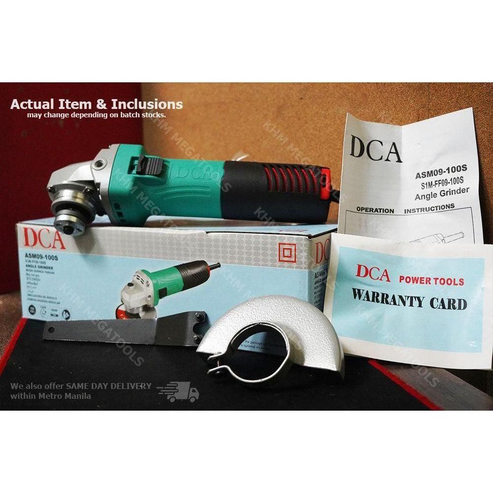 DCA ASM09-100 / ASM09-100S Angle Grinder 4" - KHM Megatools Corp.