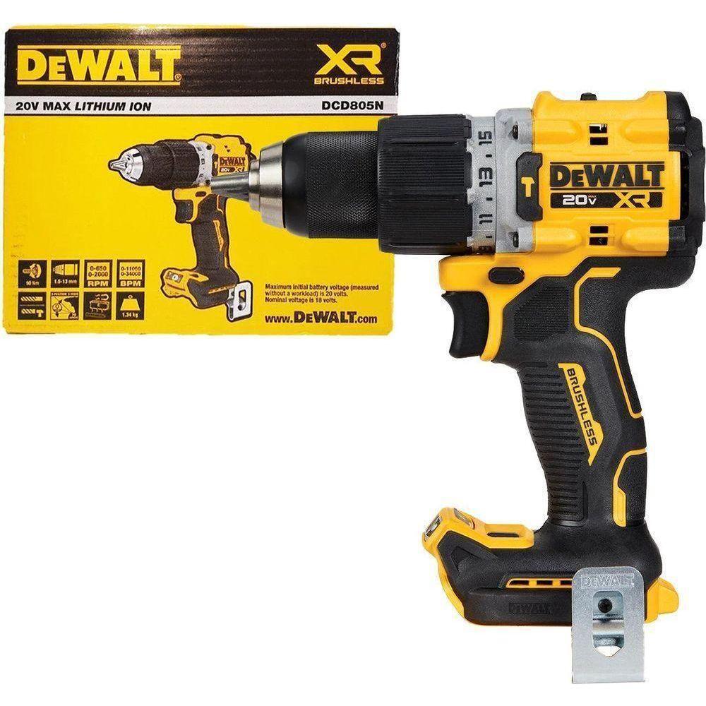 Dewalt DCD805N 20V Cordless Hammer Drill 13mm (Bare) - KHM Megatools Corp. Main image