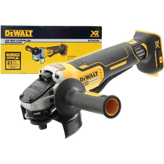 Dewalt DCG406N 20V Cordless Angle Grinder 4" (Bare) [Paddle Switch] - KHM Megatools Corp.