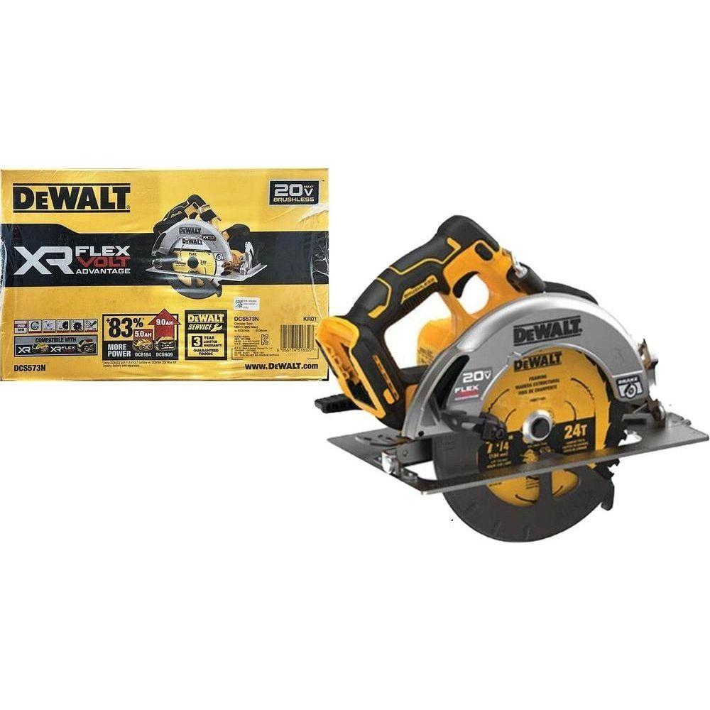 Dewalt DCS573N 20V Cordless Circular Saw 7-1/4" (Bare) [FLEXVOLT] - KHM Megatools Corp.