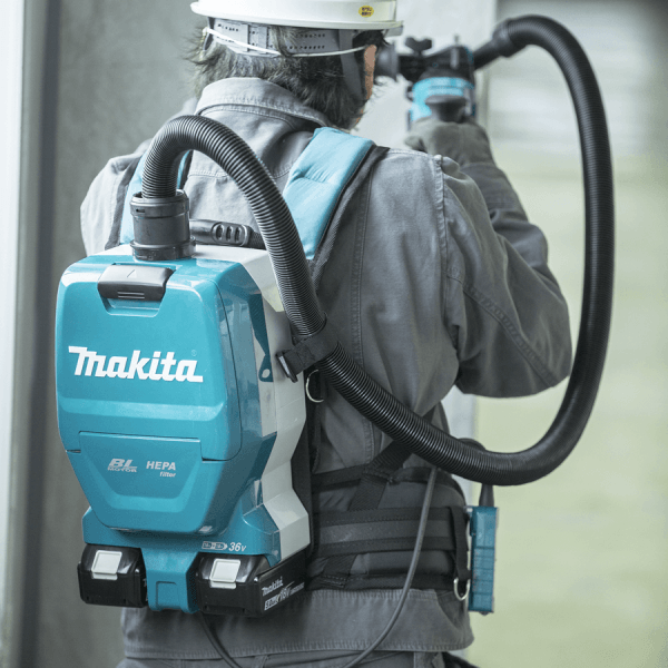Makita DVC261Z 36V Cordless Backpack Vacuum Cleaner (LXT-Series) [Bare] - Goldpeak Tools PH Makita