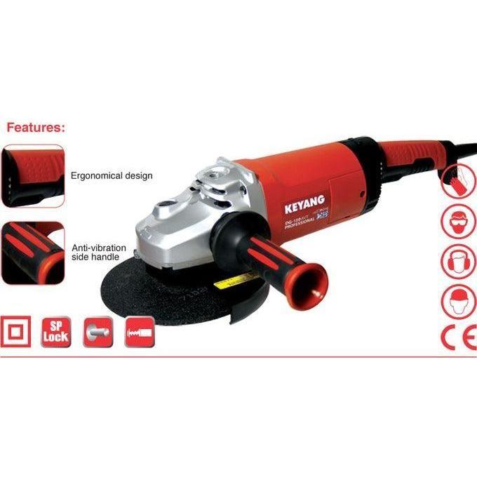 Keyang DG-180FB Angle Grinder 7" 2000W - KHM Megatools Corp.