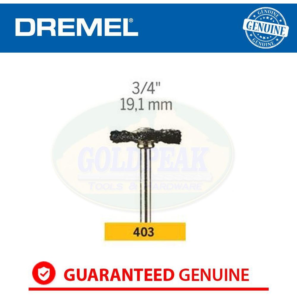 Dremel 403 Polishing Bristle Brush - Goldpeak Tools PH Dremel