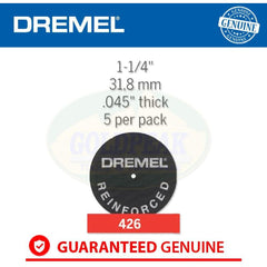 Dremel 426 Cut Off Wheel - Goldpeak Tools PH Dremel