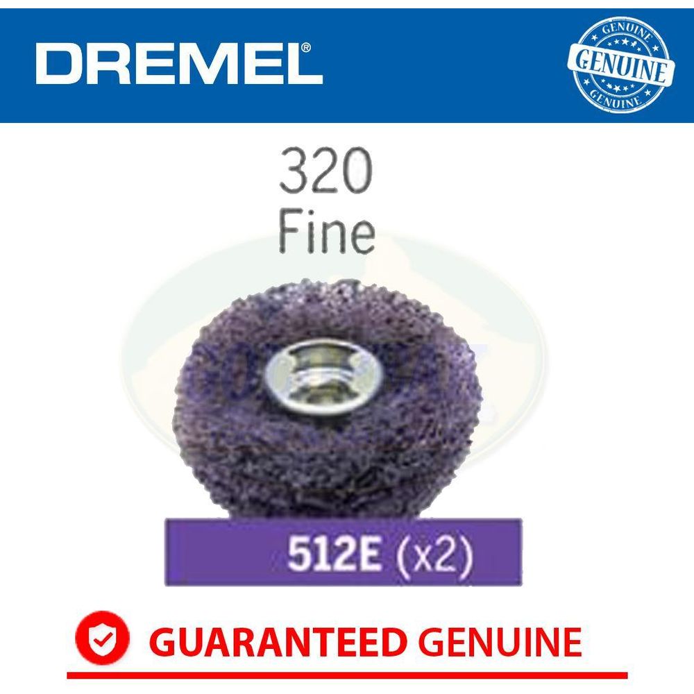 Dremel 512E Finishing Abrasive Buffs - Goldpeak Tools PH Dremel