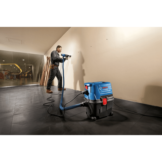 Bosch GAS 15 PS Wet & Dry Vacuum (With Power Outlet) - Goldpeak Tools PH Bosch
