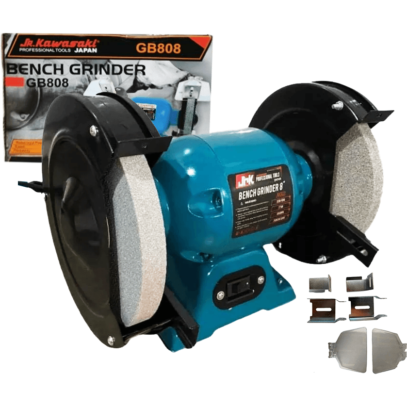 JR Kawasaki JRKBG8 Bench Grinder 8" 375W (GB808) - KHM Megatools Corp. Main image