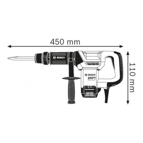 Bosch GSH 500 17mm HEX Chipping Gun - Demolition Hammer 7.8J [Contractor's Choice] | Bosch by KHM Megatools Corp.