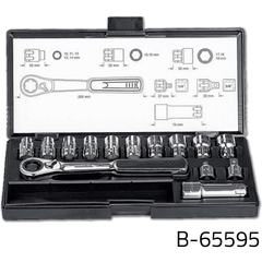 Makita B-65595 14pcs Pass-Thru Socket Wrench Set - KHM Megatools Corp.