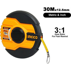 Ingco Fiberglass Measuring Tape (Closed Case) - KHM Megatools Corp.