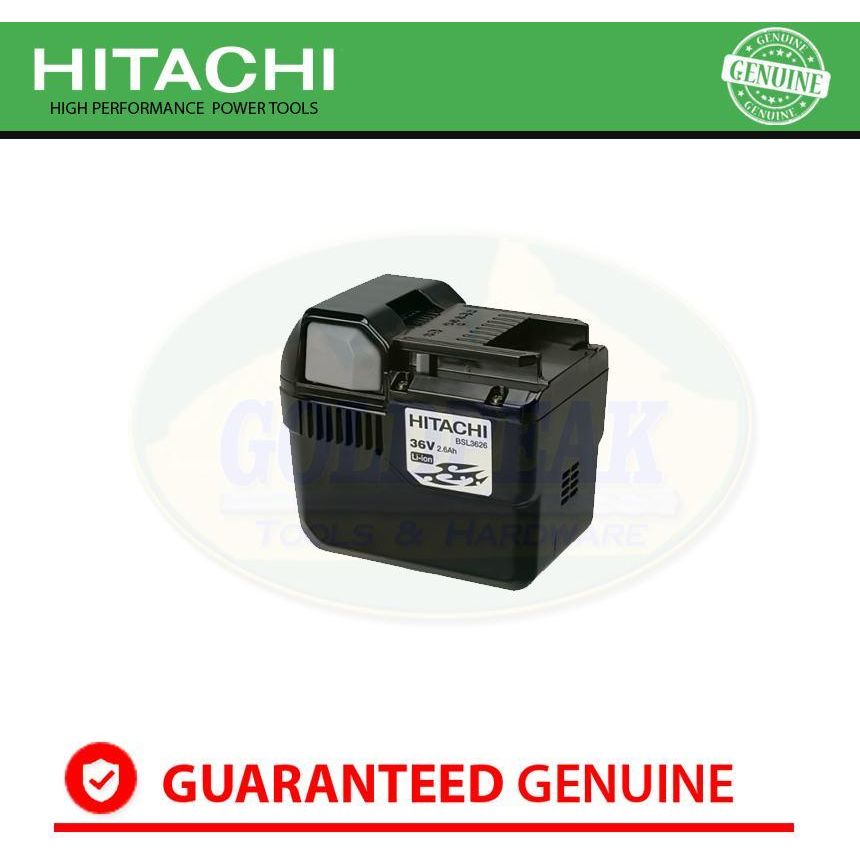 Hitachi BSL3626 36V / 2.6Ah Battery - Goldpeak Tools PH Hitachi