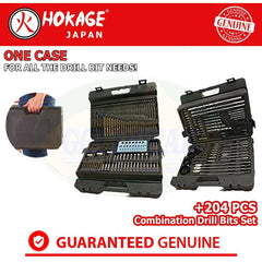 Hokage 204 pcs Combination Drill Bit Set - Goldpeak Tools PH Hokage