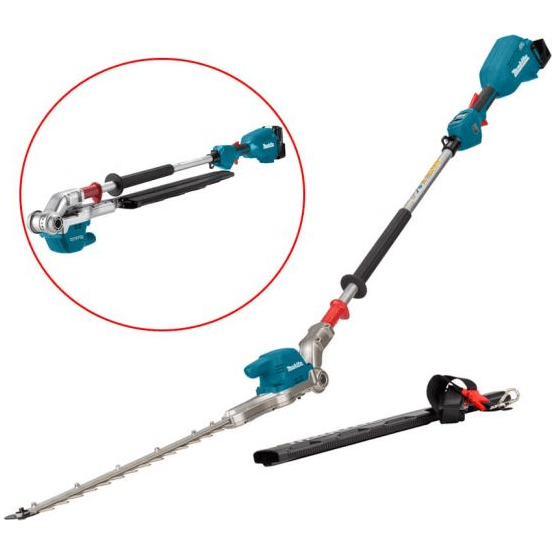 Makita pole best sale hedge trimmer 18v