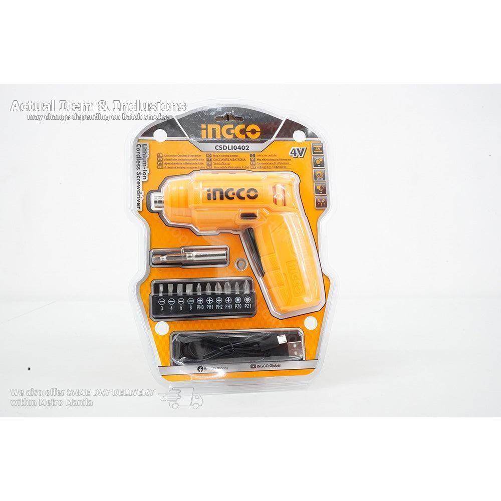 Ingco discount cordless screwdriver