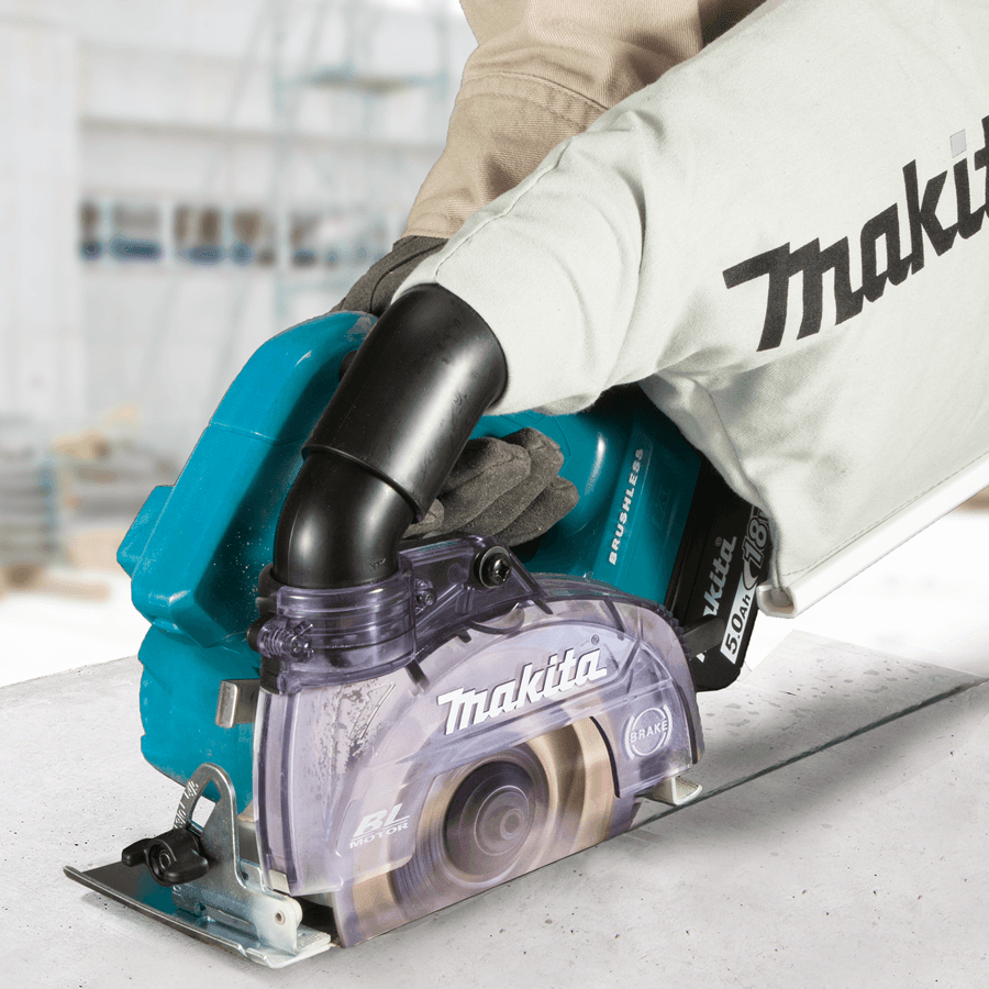 Makita DCC500Z 18V Cordless Concrete Cutter with Dust Extraction 5" (LXT-Series) [Bare] | Makita by KHM Megatools Corp.