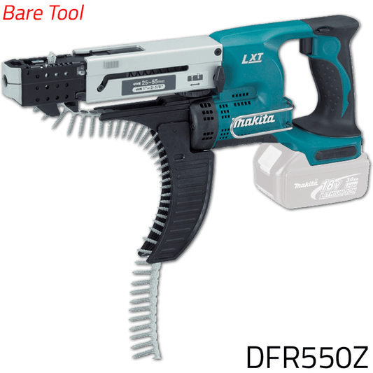 Makita DFR550Z 18V Cordless Auto Feed Screwdriver [Bare] (LXT) - KHM Megatools Corp.