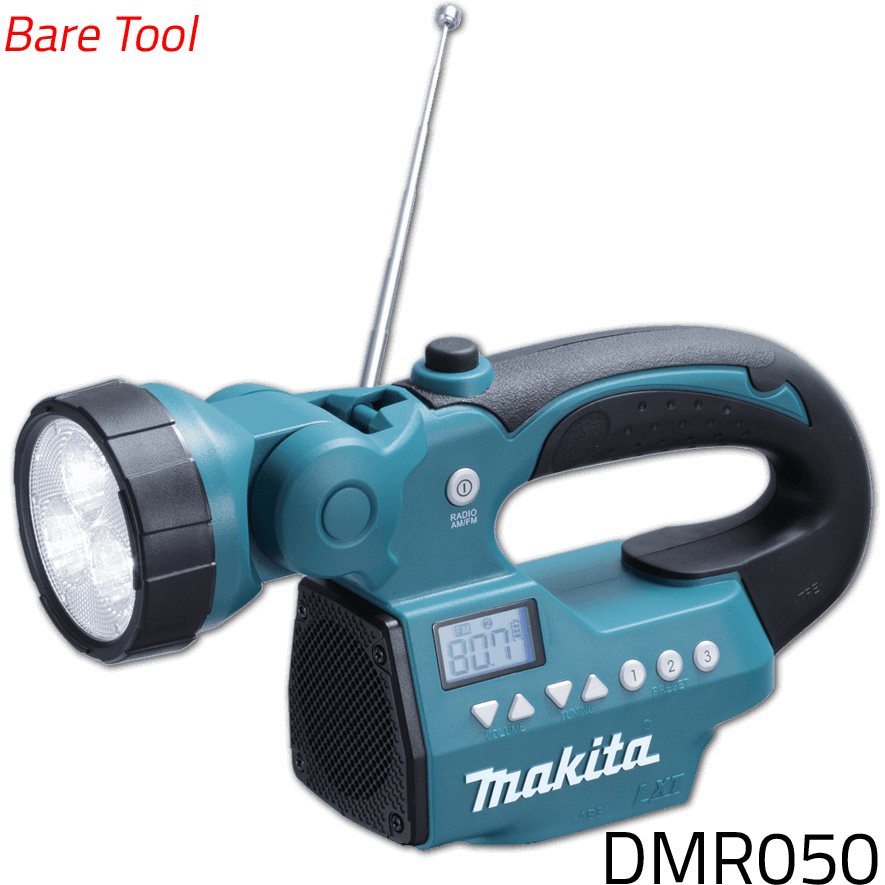 Makita DMR050 18V Cordless Flashlight / FM/AM Radio (LXT-Series) [Bare] | Makita by KHM Megatools Corp.