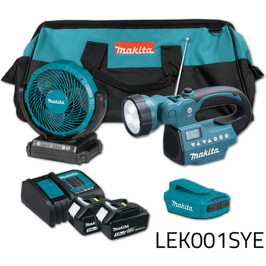 Makita LEK001SYE 18V Cordless Emergency Kit (LXT) [Bare] | Makita by KHM Megatools Corp. 882