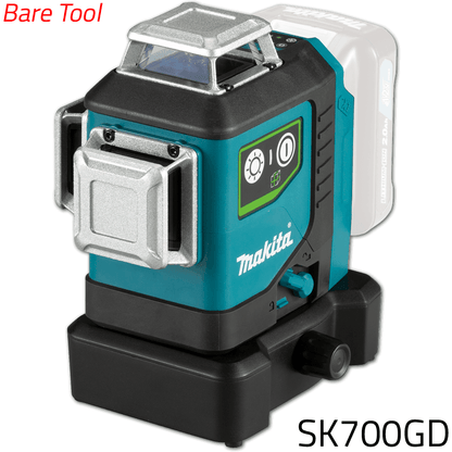 Makita SK700GD 12V Cordless Line Laser Level CXT (Green Laser) [Bare] | Makita by KHM Megatools Corp.
