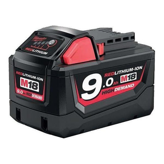Milwaukee M18B9 Red Lithium Ion Battery - Goldpeak Tools PH Milwaukee